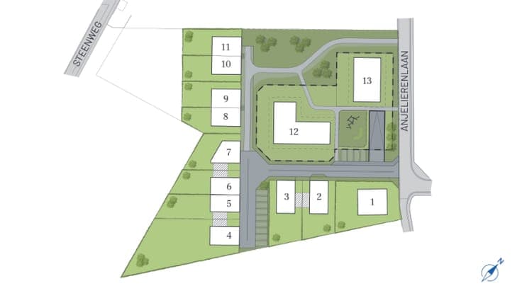 Denderleeuw, Anjelierenlaan - Steenweg - Fase 2 (Anjelier...