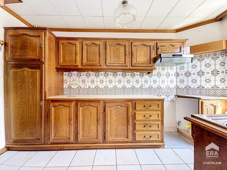 Single-family house with city garden for sale in Ixelles