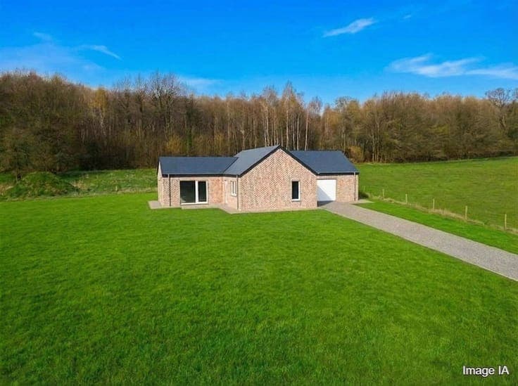 Passive villa - Ground floor - Closed structure - 32 ares