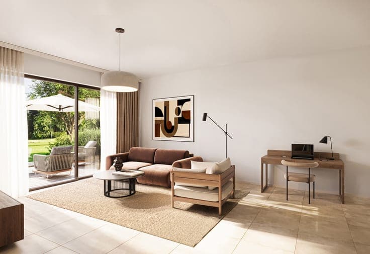 New project De Stip residential area of future Gentbrugge