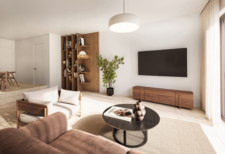 New project De Stip residential area of future Gentbrugge