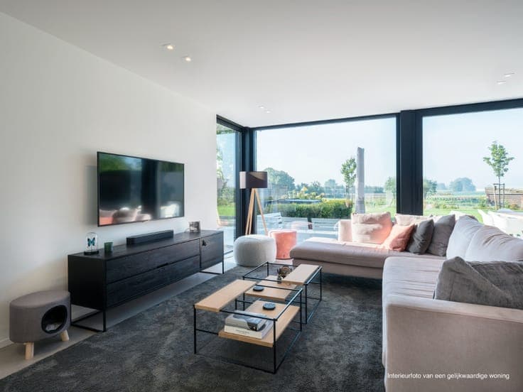 Moderne half open woning Houthulst