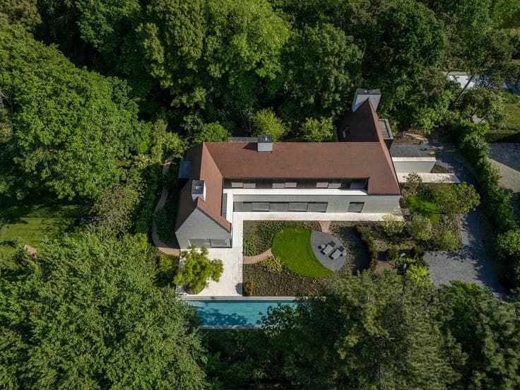 New-build villa for sale Knokke Zoute Boslaan with pool