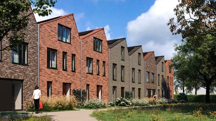Beautiful residential project in the green