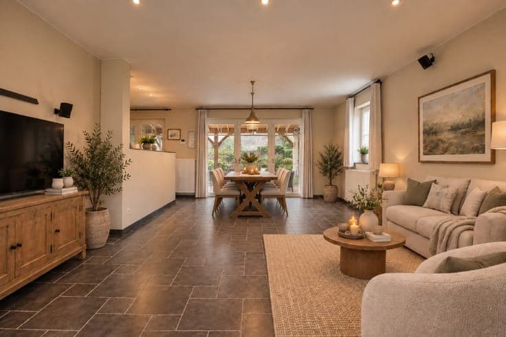 Detached home in a peaceful green setting