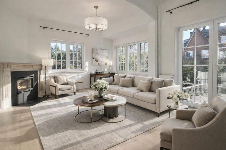 Beautifully renovated house with garden.