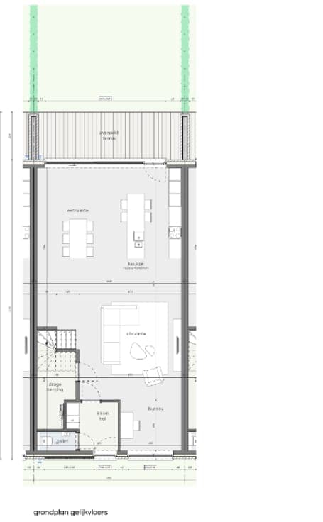 Ruime nieuwbouwwoning is gesloten verband, 3 slaapkamers,...