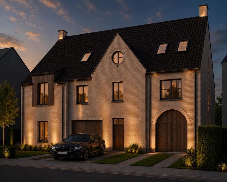 Semi-detached - Wezembeek-Oppem - 4 bedrooms - 283m²