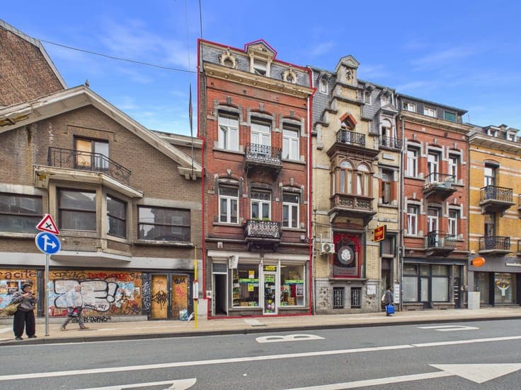 Immeuble de rapport conforme 3 logements + commerce - Namur