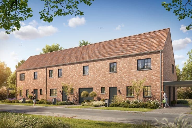 Energy-efficient new-build homes in Hombeek