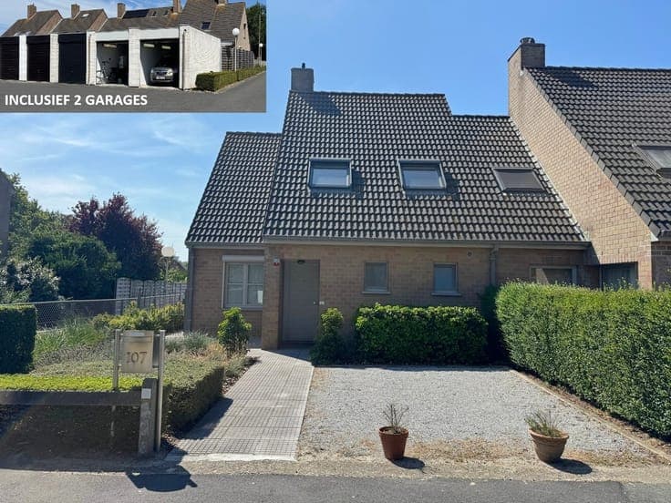 Rustig gelegen halfopen bebouwing met 3 slaapkamers, zonn...
