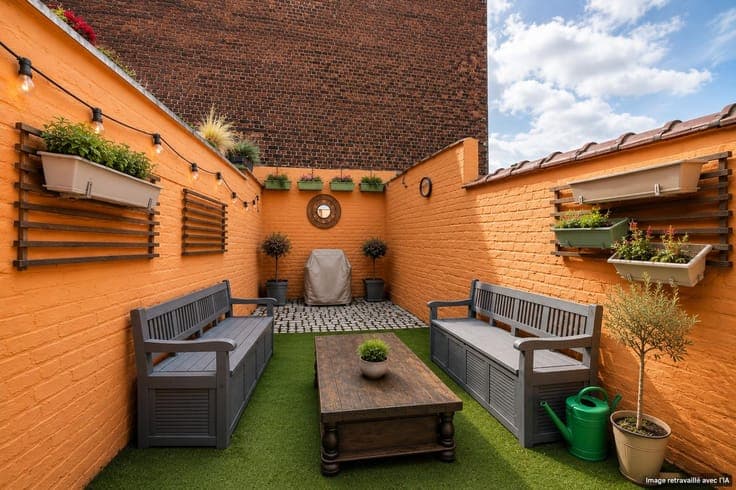 Character house with terrace