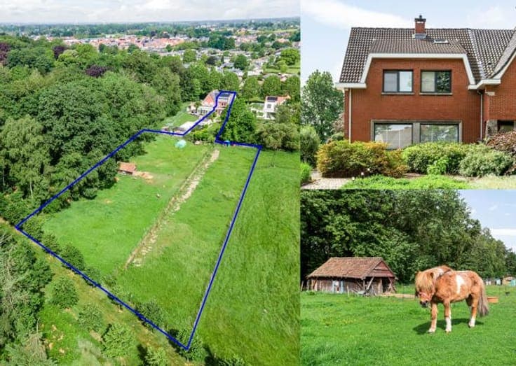 Beautiful semi-detached home with an extensive meadow