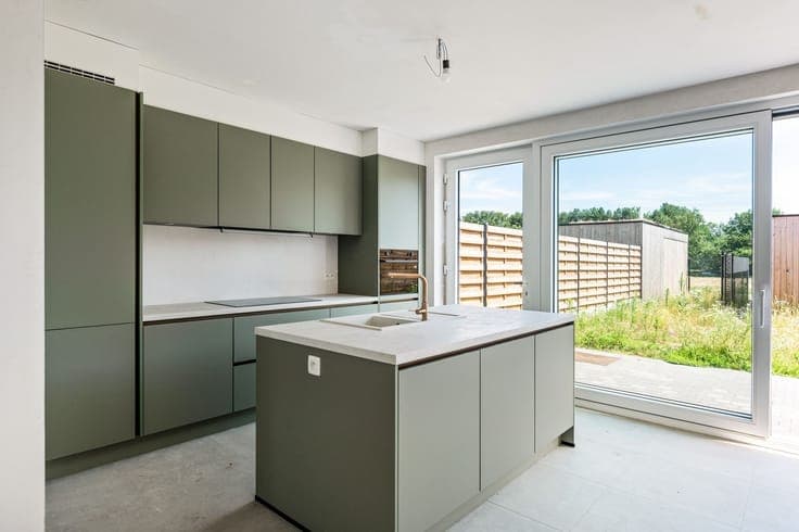 Beautiful residential project with carport and garden shed