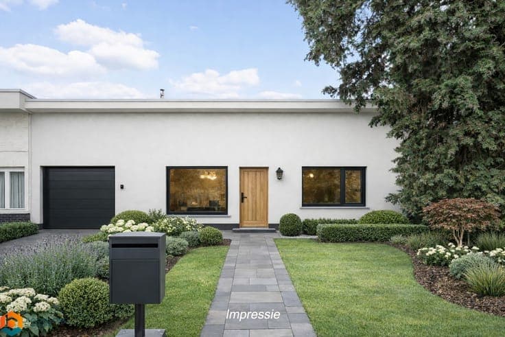 Gelijkvloerse woning op ruim perceel te Bonheiden