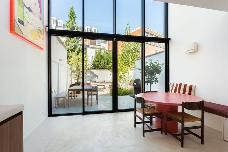 Renovated house with garden and garage