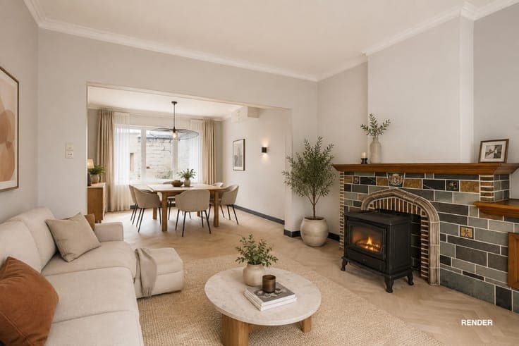Renovation home with 3–5 bed. in a green setting in Kerksken