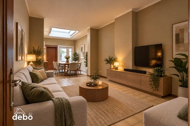 Te renoveren stadswoning met tuin en mooie basis in Kortrijk
