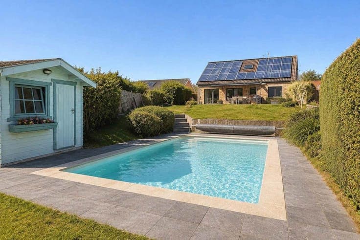 Family-friendly villa with swimming pool in a rural setting