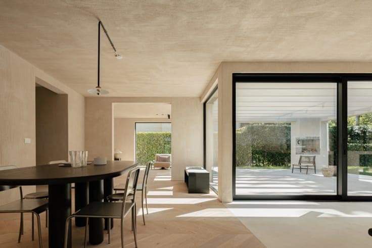 Top notch finished architectural villa in green surroundings