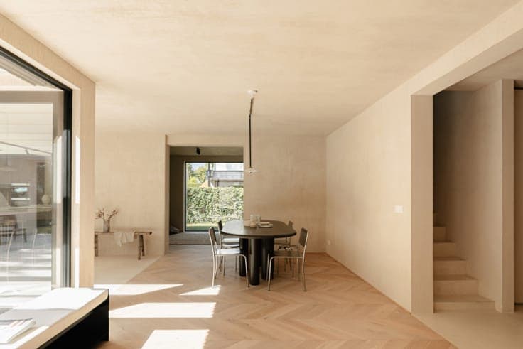 Top notch finished architectural villa in green surroundings