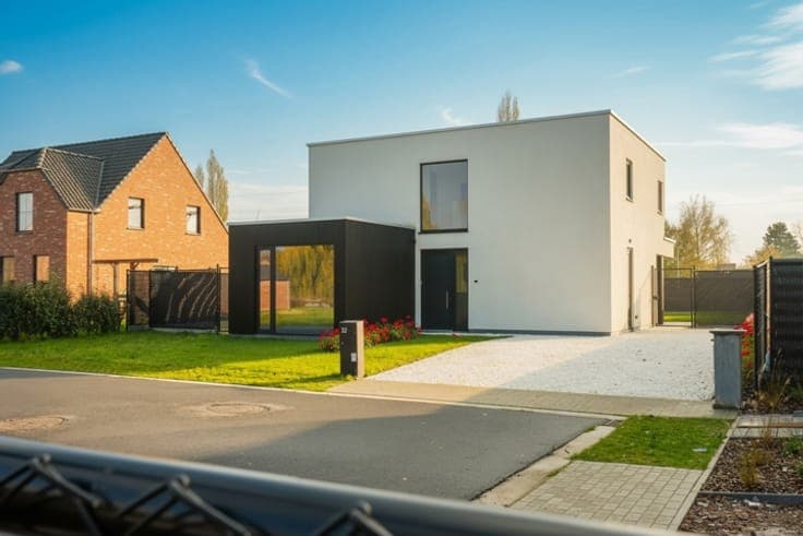 Newly built villa in a rural location