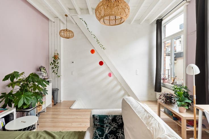 Two charming rear houses with a courtyard in Antwerp