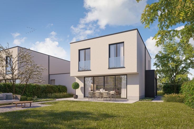 Moderne gezinswoningen met 3 ruime slaapkamers, 2 badkame...