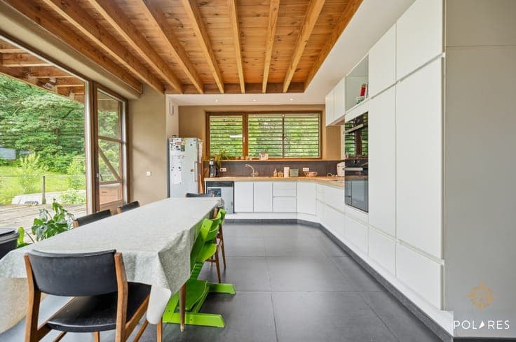 Unique family home – sustainable living in a green setting