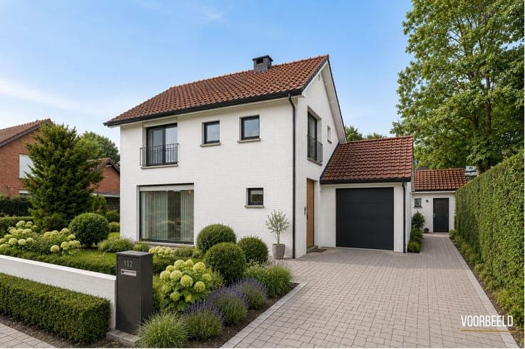 Vrijstaande gezinswoning met prachtige tuin in Brasschaat