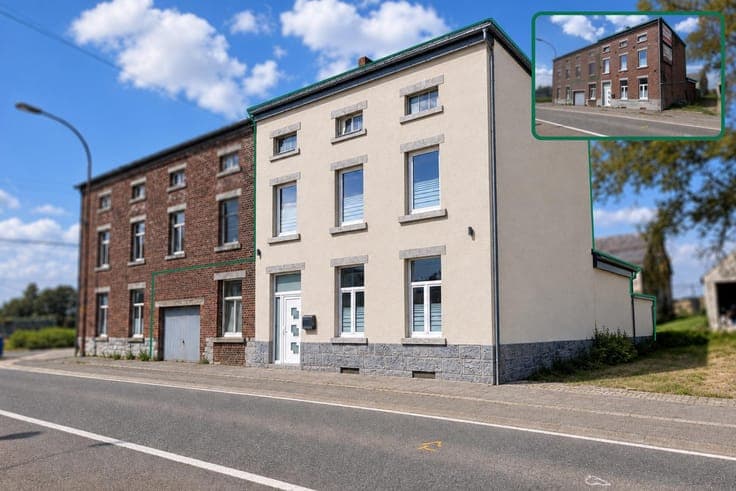 Maison 3 chambres avec garage à Boussu-lez-Walcourt