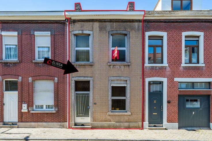 4-bedroom house to renovate – Seraing Centre