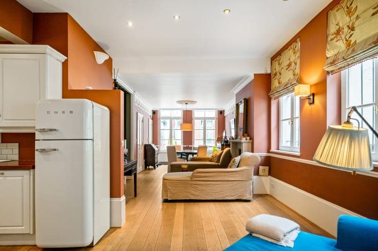 Charmante woning met 2 slaapkamers, 2 badkamers en een ru...