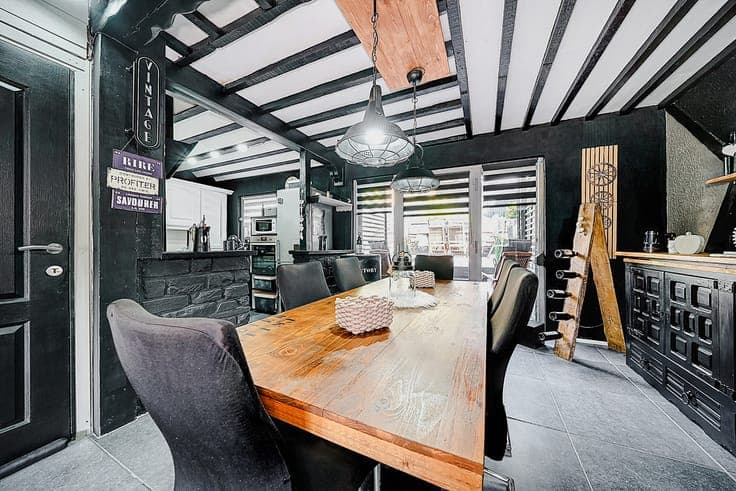 Renovated house, sold fully furnished.