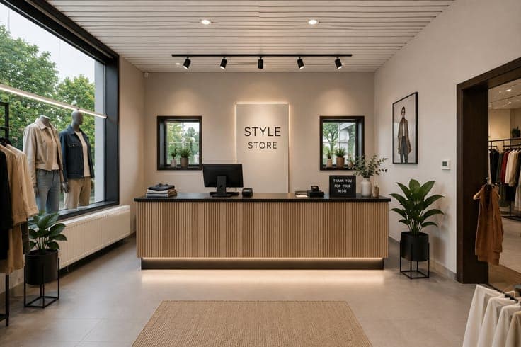 Spacious commercial property with apartment