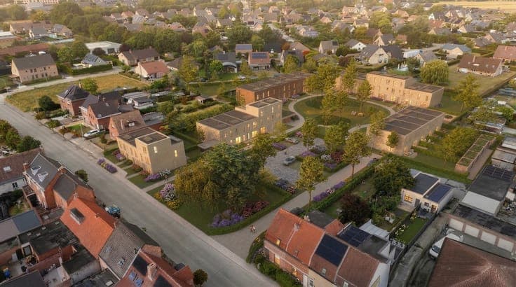 Groen en energiezuinig wonen in Oostakker