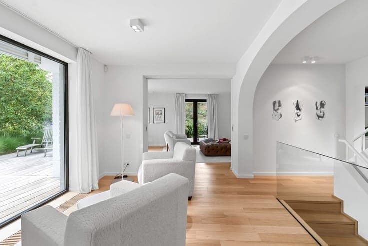 Villa for sale in a private lane in Knokke Zoute Zeeuwspad