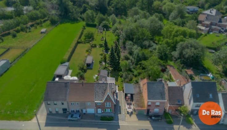 GIJZEGEM - Halfopen bebouwing met ruime tuin