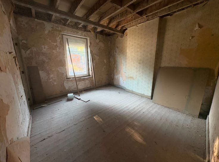 House to renovate, new roof
