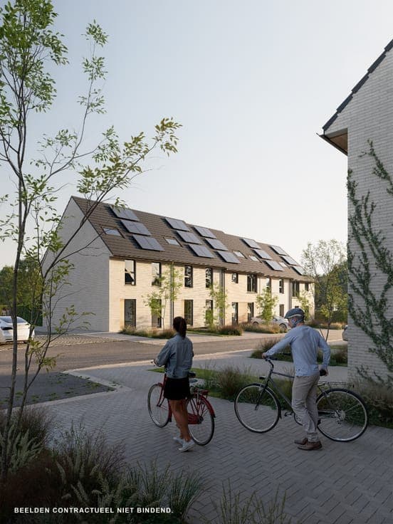 Hedendaagse en lichtrijke nieuwbouwwoning te koop in een ...