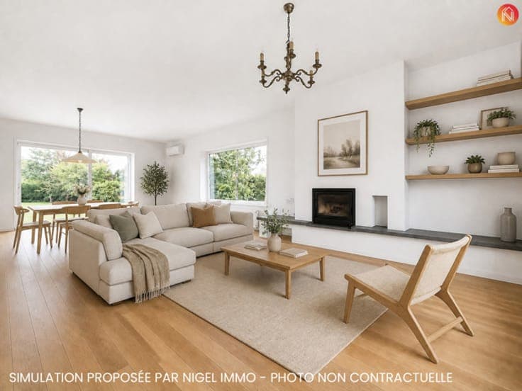 Drève de Waroux : la villa de vos rêves 6 chs sur 258 m².