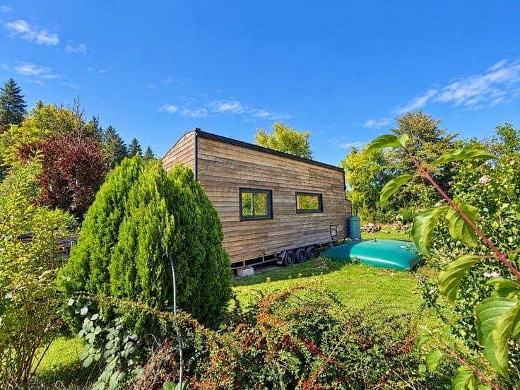 Magnifique et récente Tiny House sur terrain en bordure de r