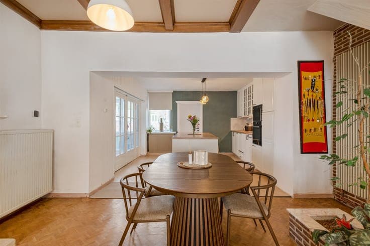 Authentic, partially renovated home with a beautiful garden
