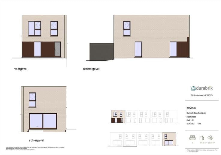Energiezuinige halfopen woning met 3 slpks