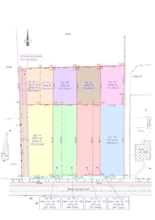 Vier luxueuze nieuwbouwwoningen op royale percelen in de ...