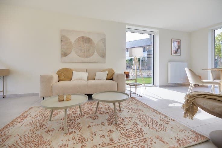 Energy-efficient semi-detached new-build homes in Denderm...