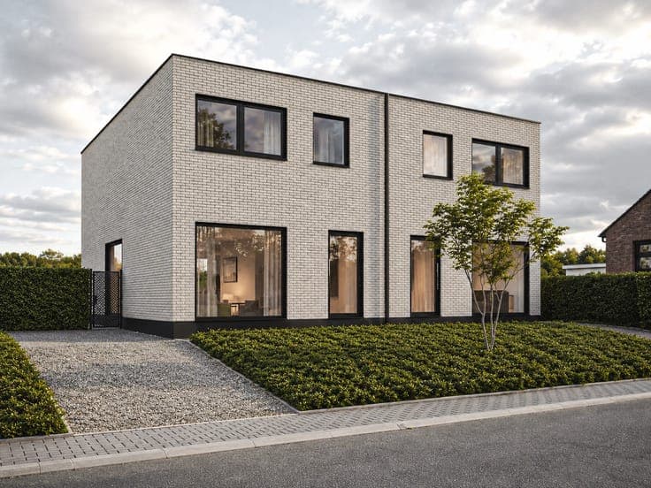 Afgewerkte energiepositieve (EPC -18) nieuwbouwwoning