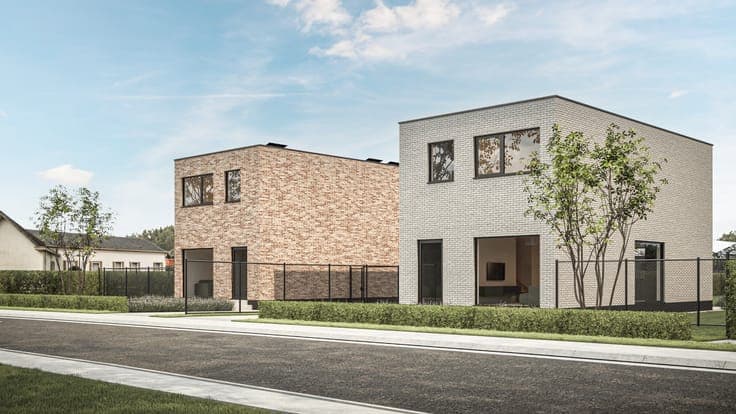 Afgewerkte energiepositieve (EPC -18) nieuwbouwwoning