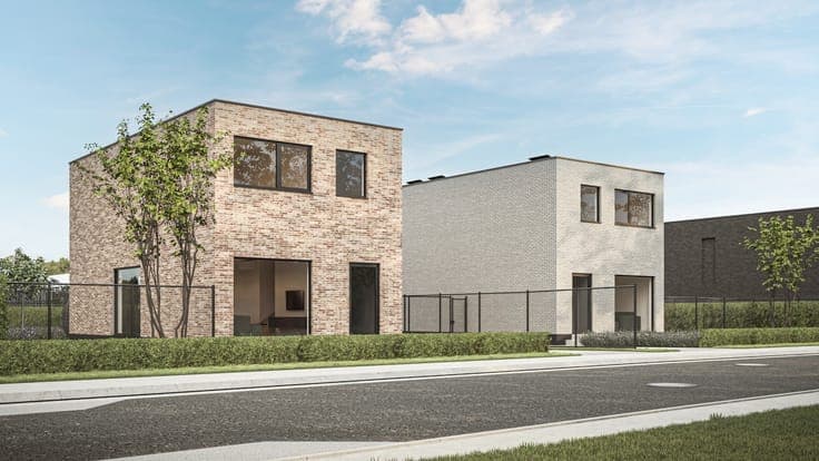Afgewerkte energiepositieve (EPC -18) nieuwbouwwoning