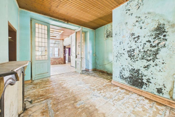 Investment property requiring renovation, comprising 4 units